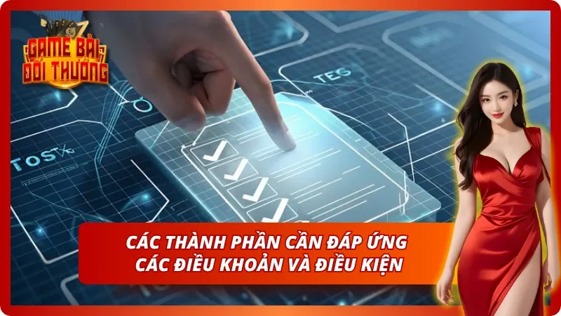 Những đối tượng có thể tham gia các điều khoản điều kiện