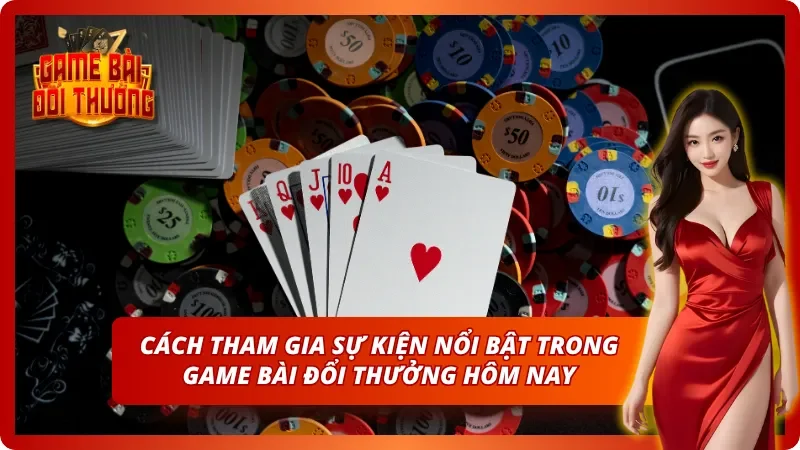 Hướng dẫn tham gia các sự kiện trong Game Bài Đổi Thưởng